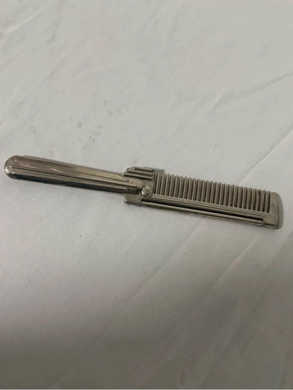 40s Vintage Life Wave Comb Retro Hair Styling Tool Barber Chrome Plated Steel